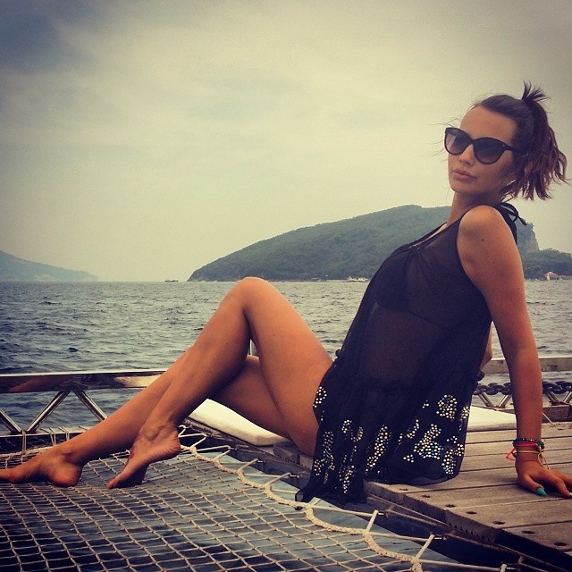 Feet of Katarina Grujić