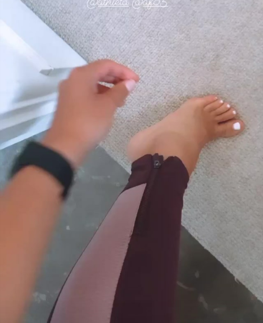 Katie's sexy little feet