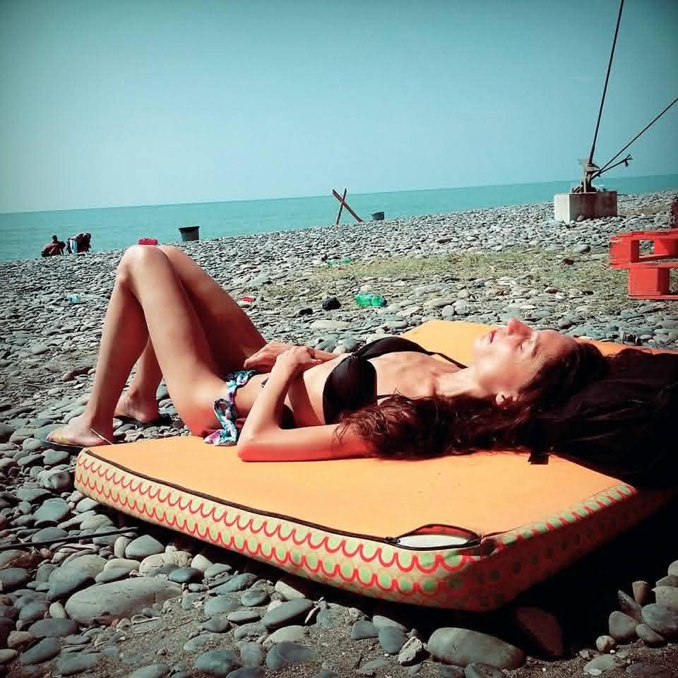 Feet of Khatia Tkavashvili