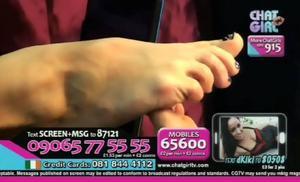 Kiki Devine's feet