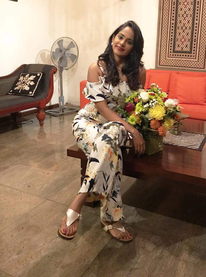 Feet of Kishani Alanki Perera