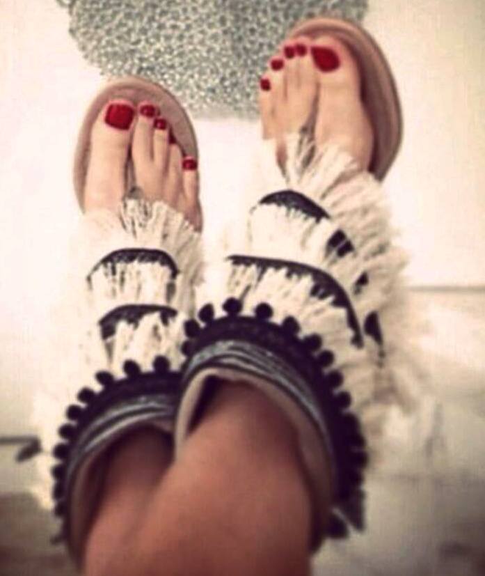 Feet of Kristina Bekvalac