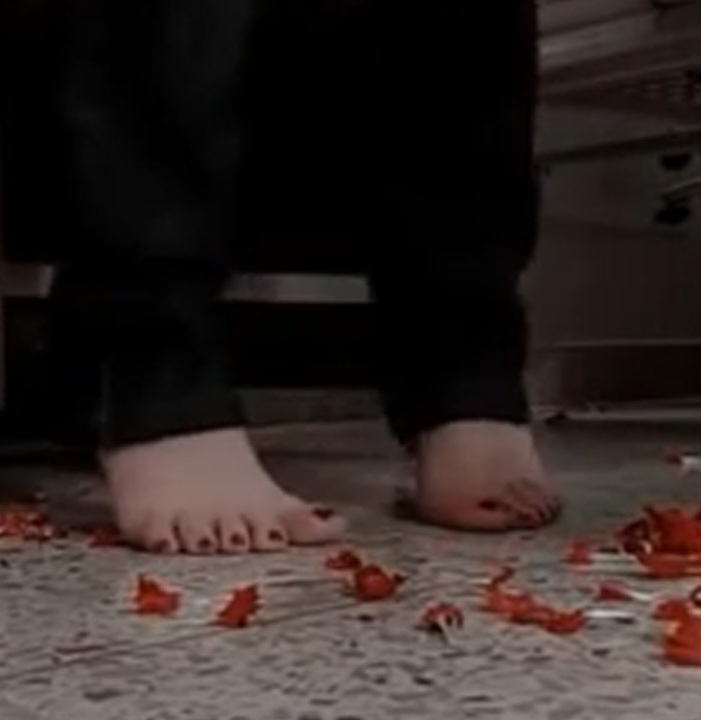 Feet of Lama Ibrahim