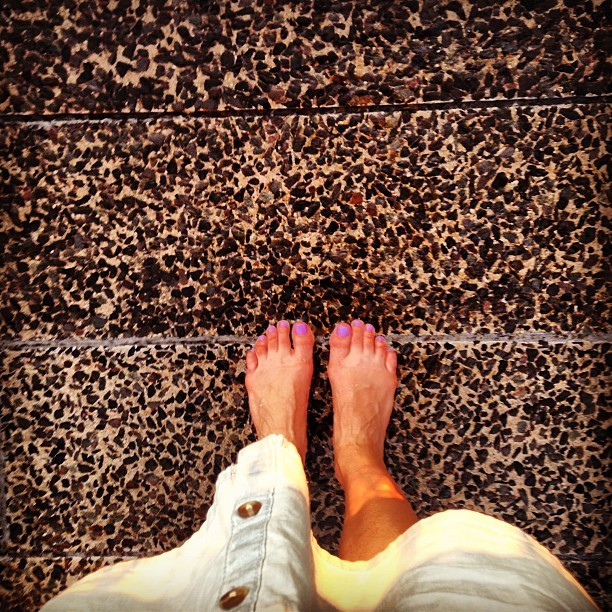 Laura Benanti's Feet
