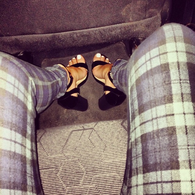 Feet of Laura Anderson