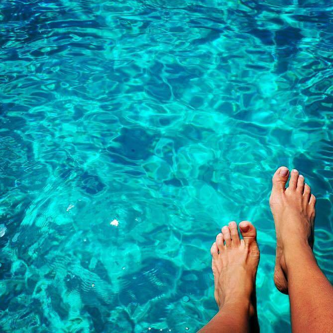 Feet of Laura Madrueño