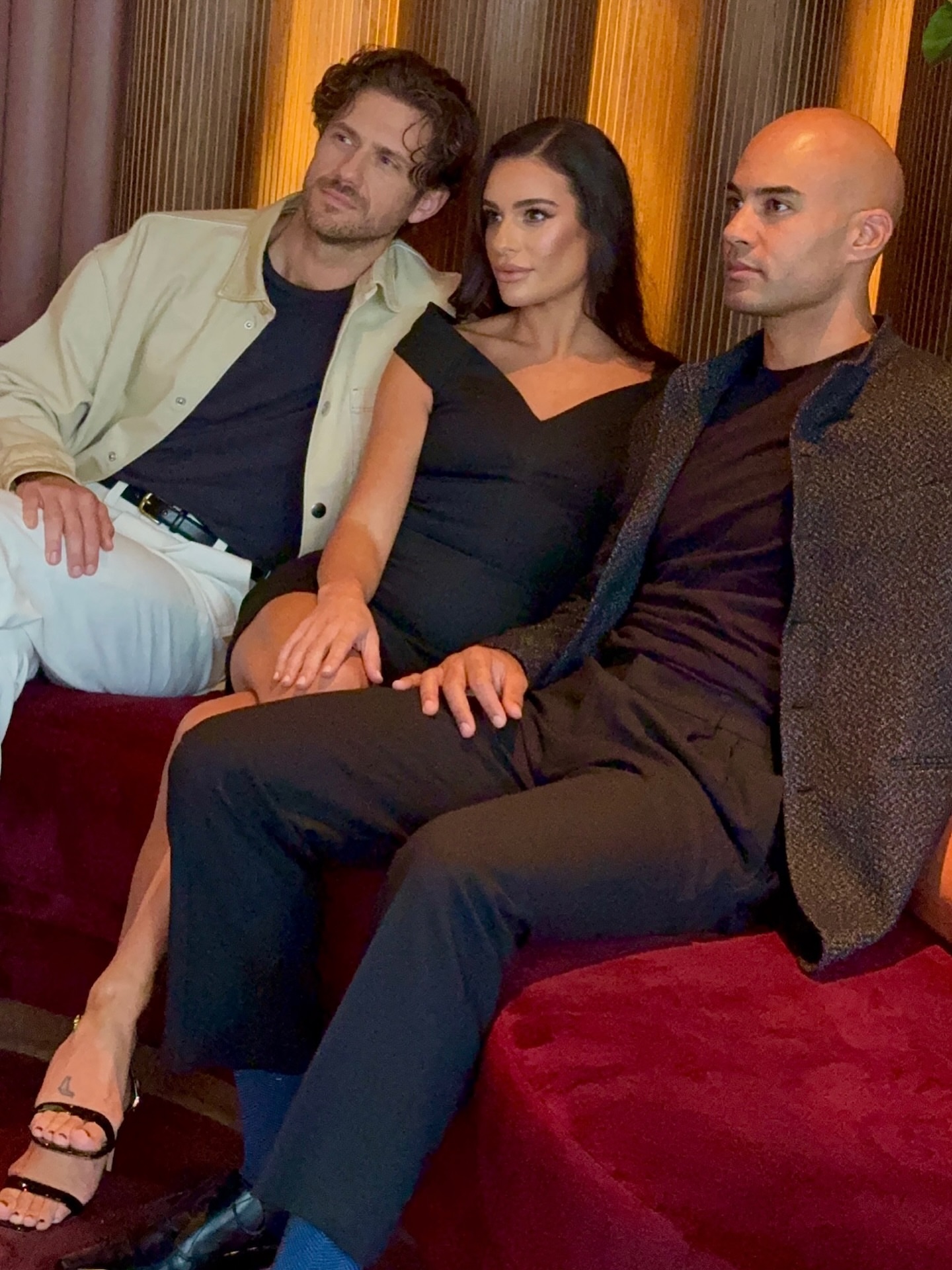 Lea Michele's feet