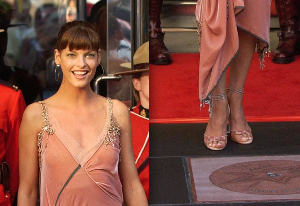 Linda Evangelista's Feet