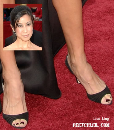 People who liked Lisa Ling's feet, also liked.