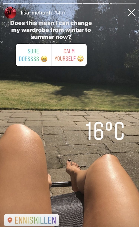 Feet of Lisa McHugh