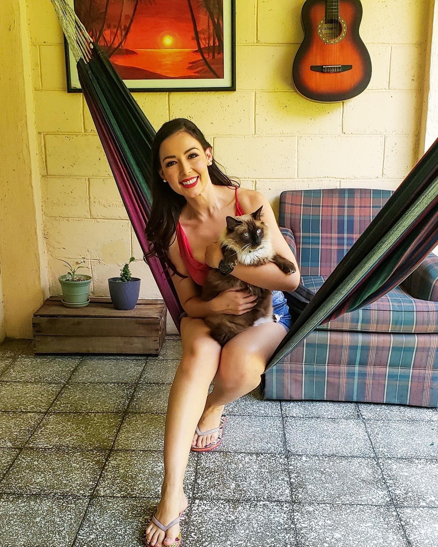 Feet of Lorena Menjivar