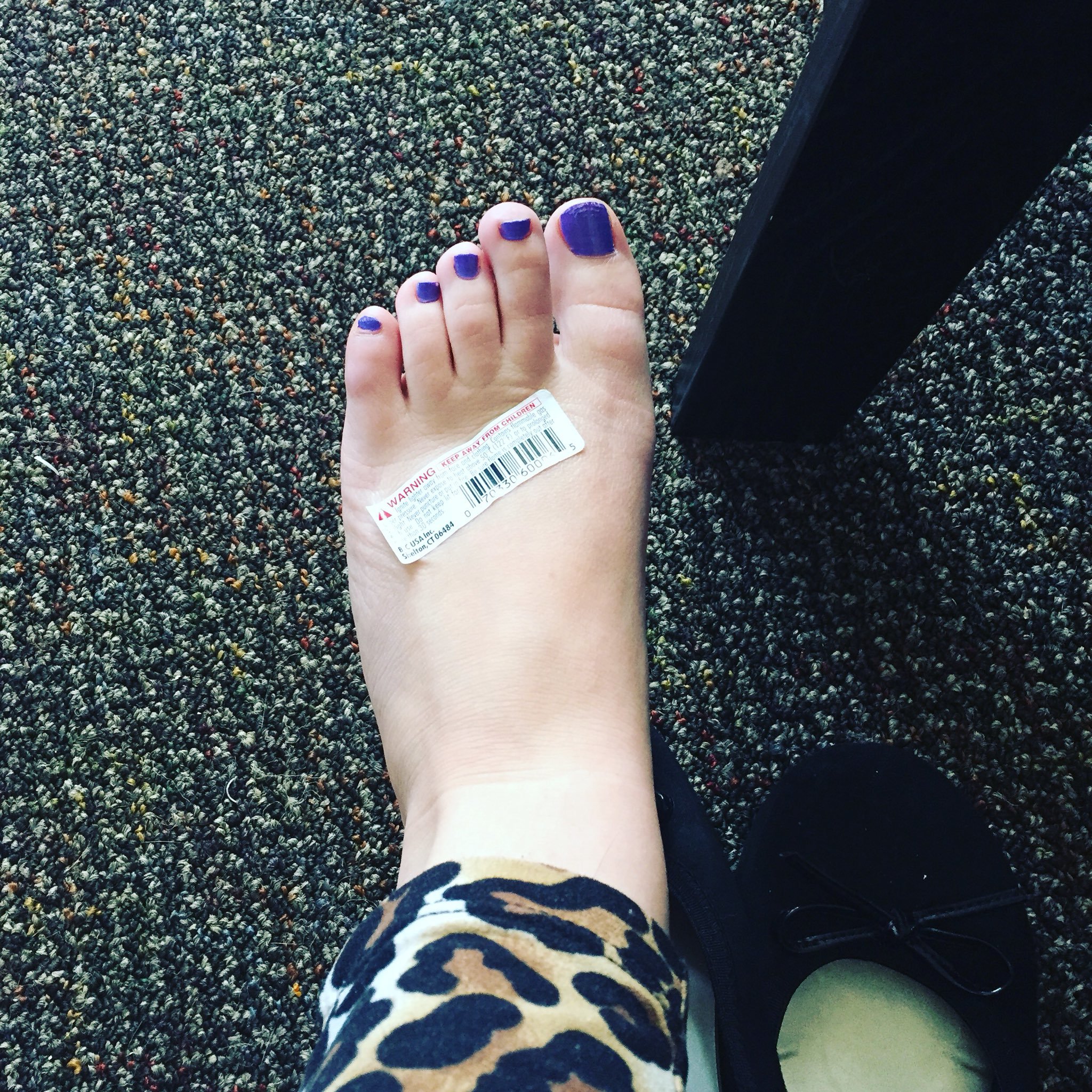 Louise Armana's feet