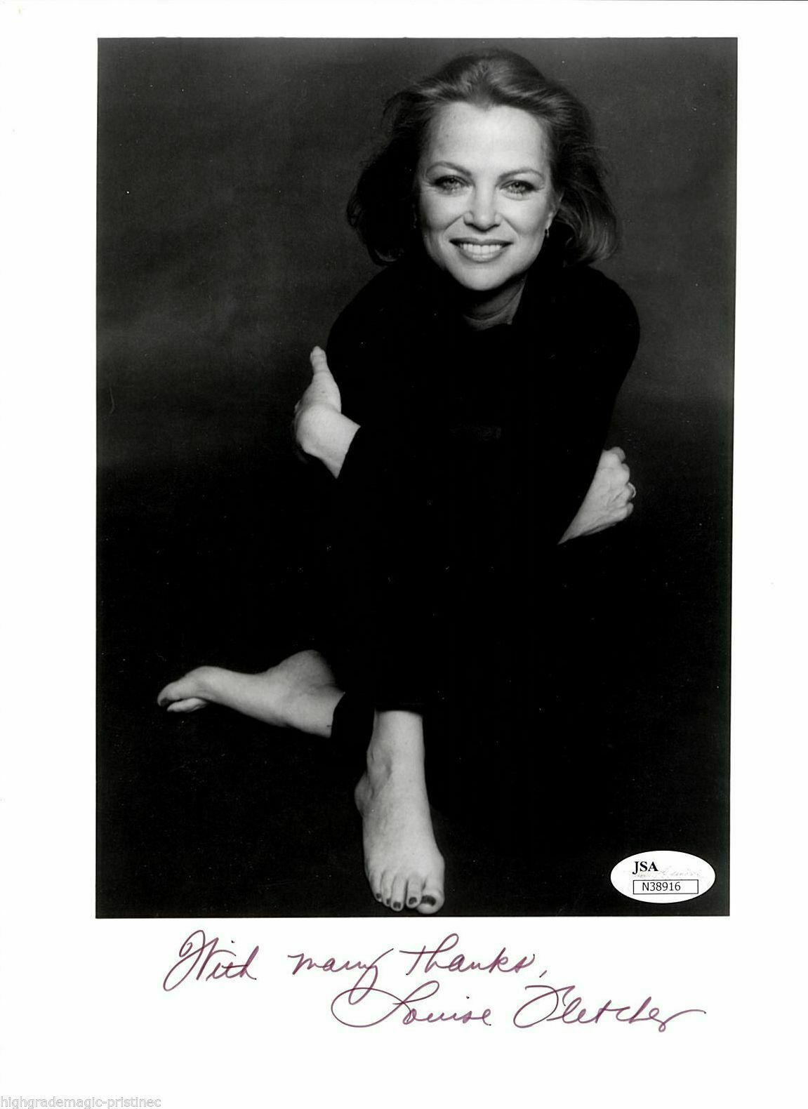 Louise fletcher feet