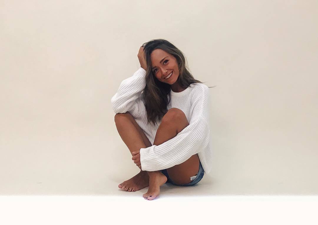 Feet of Lucía de la Fuente