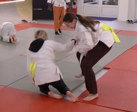 Feet of Maïa Wojcik