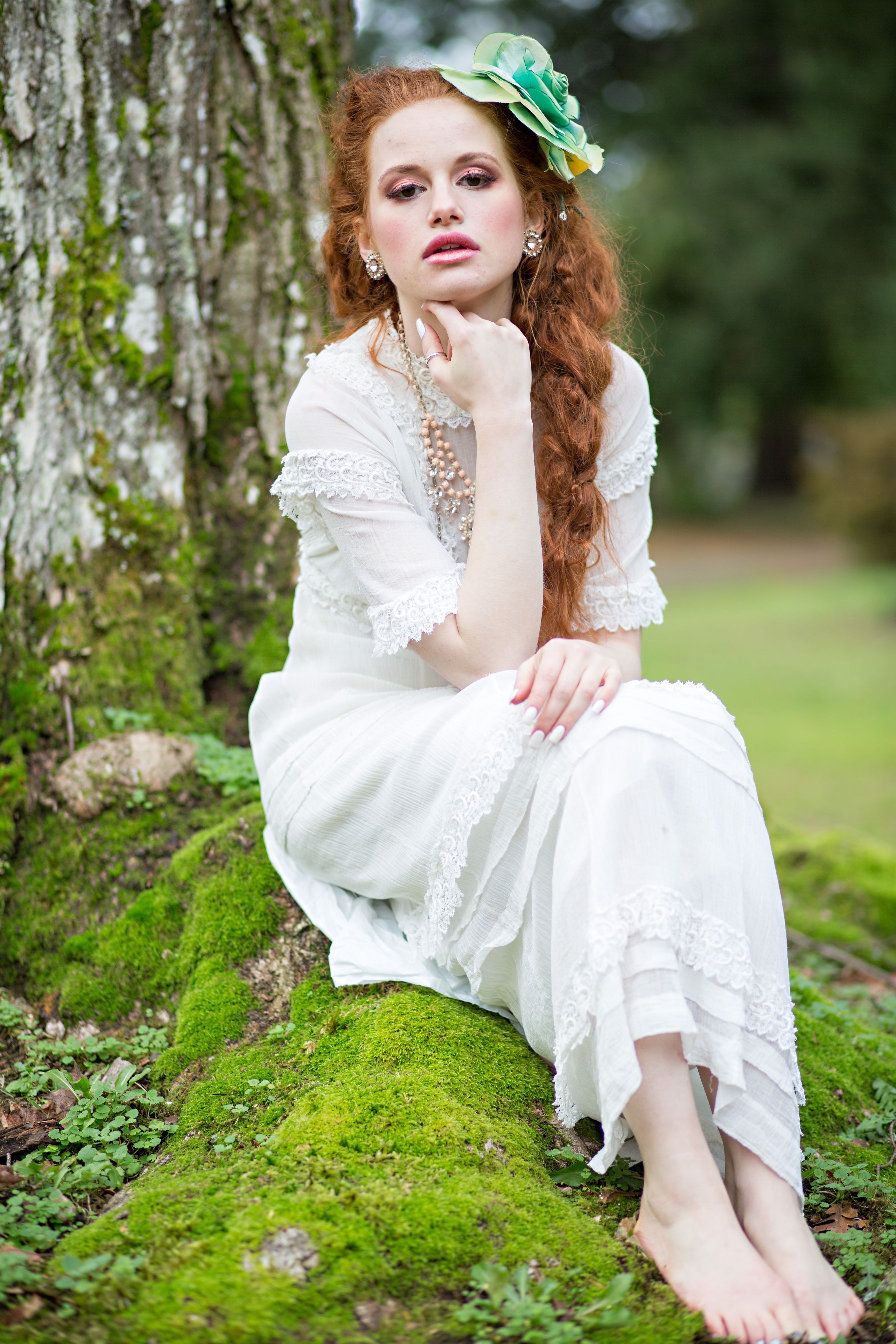 Madelaine petsch feet