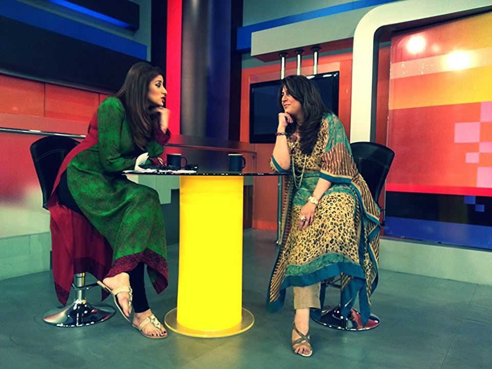 Feet of Madiha Naqvi