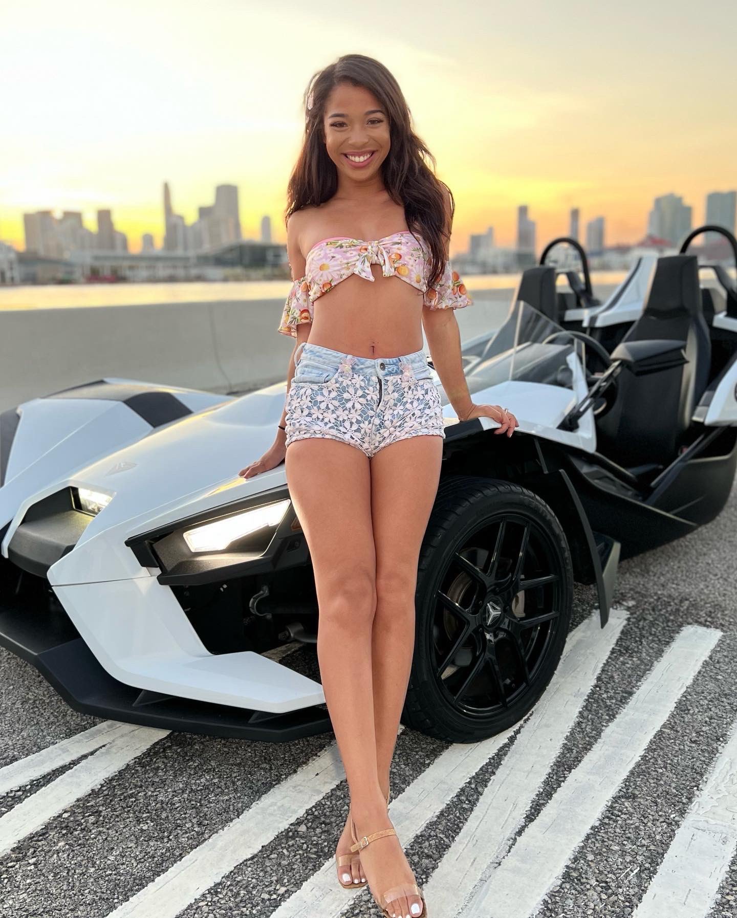 Malina Melendez's feet