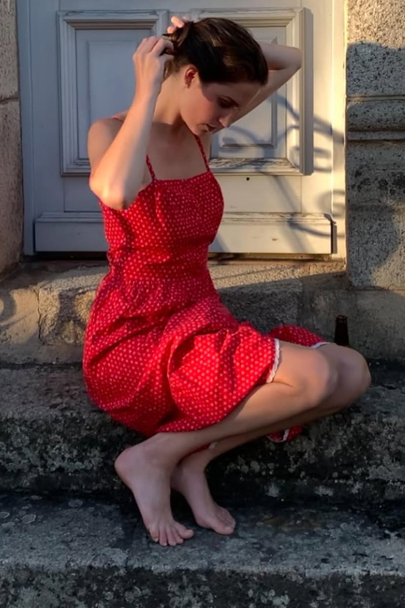 Feet of Marguerite Piard