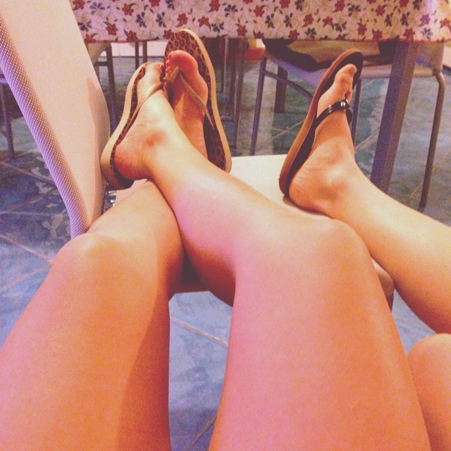 Feet of Maria Grazia Tallei