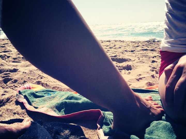 Feet of Maria João Bastos