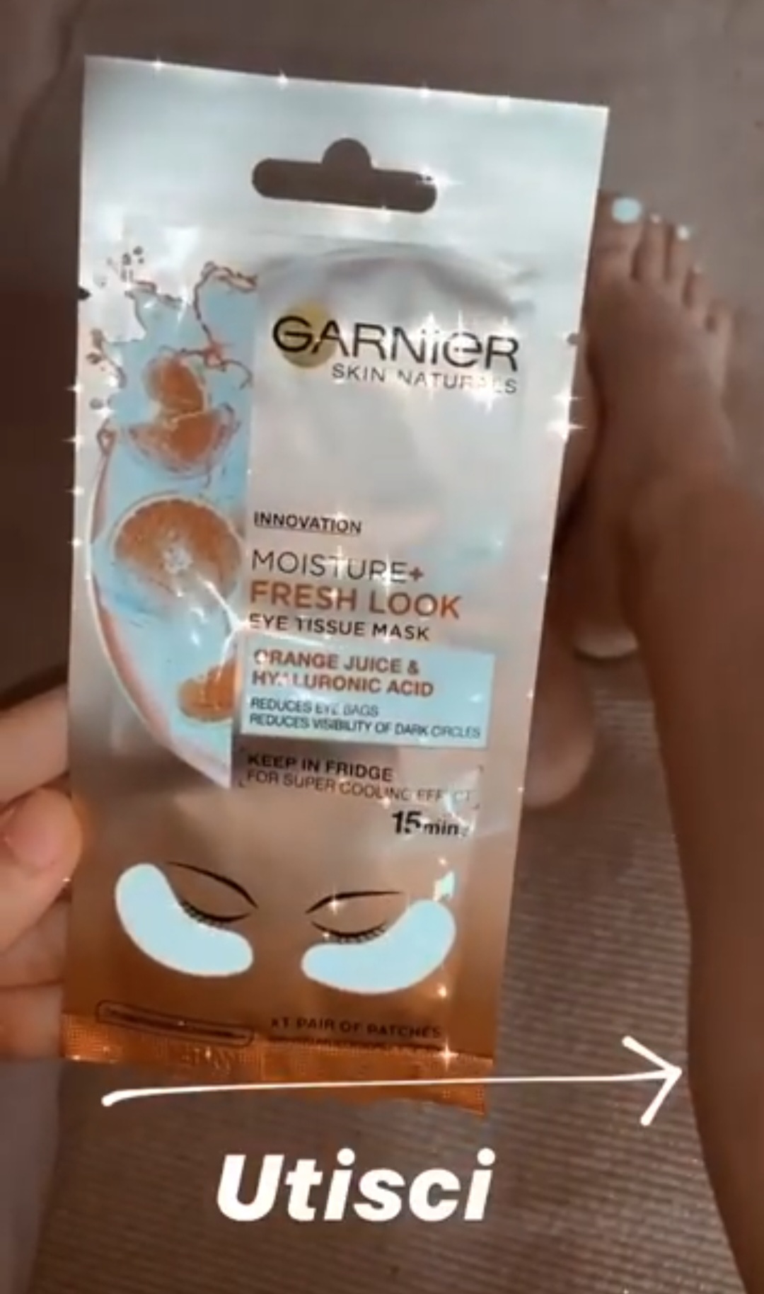 Feet of Marija Maki Radovic