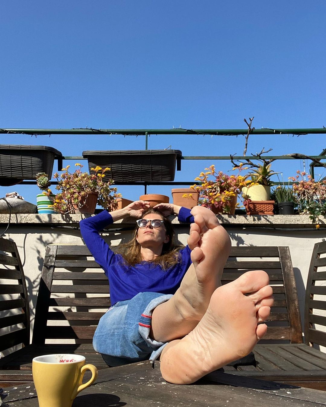 Marina la rosa feet