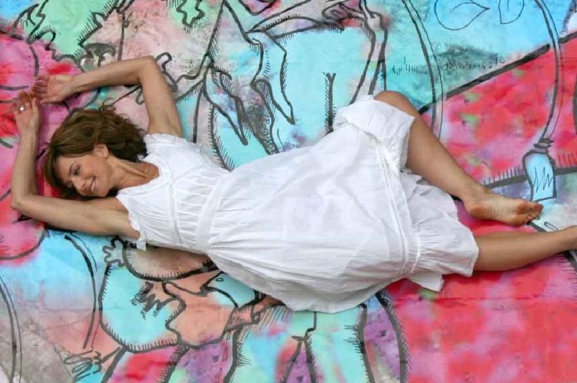 Feet of María José Prieto