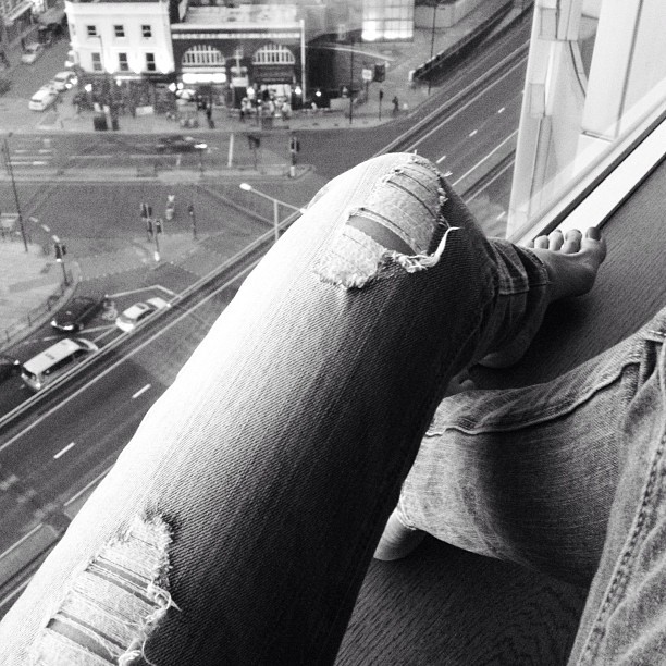 Feet of María José Suárez