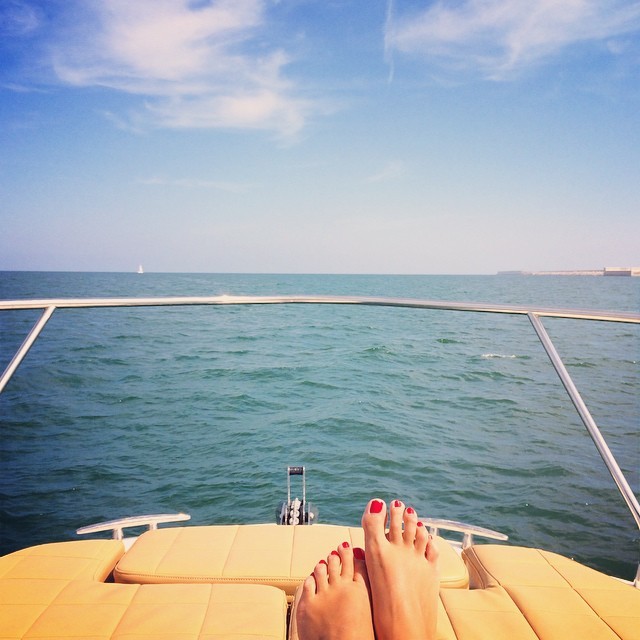 Feet of María Verdoy