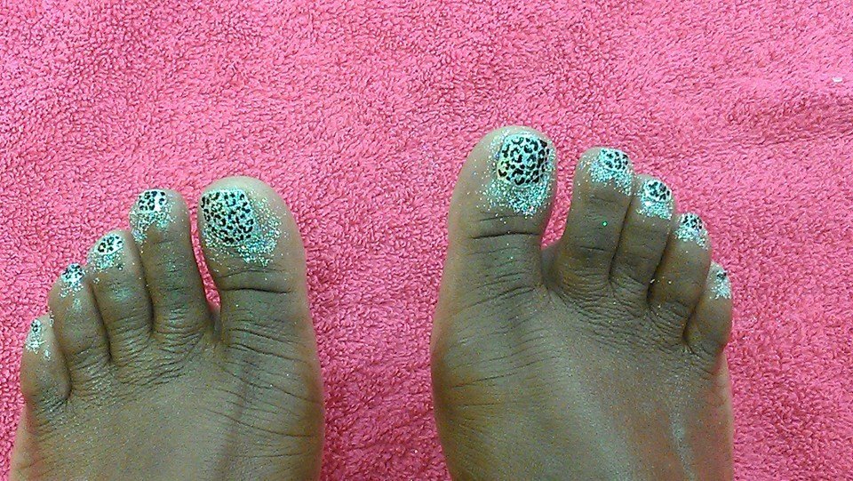 Meka Johnson's feet