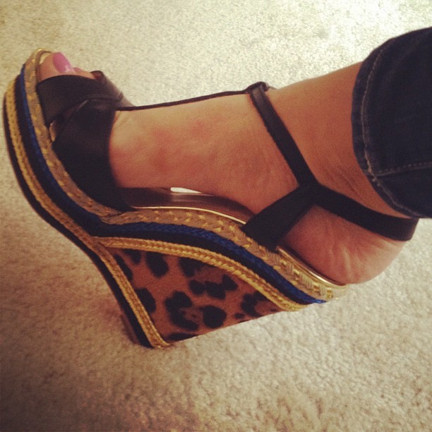 Feet of Melissa Eckman