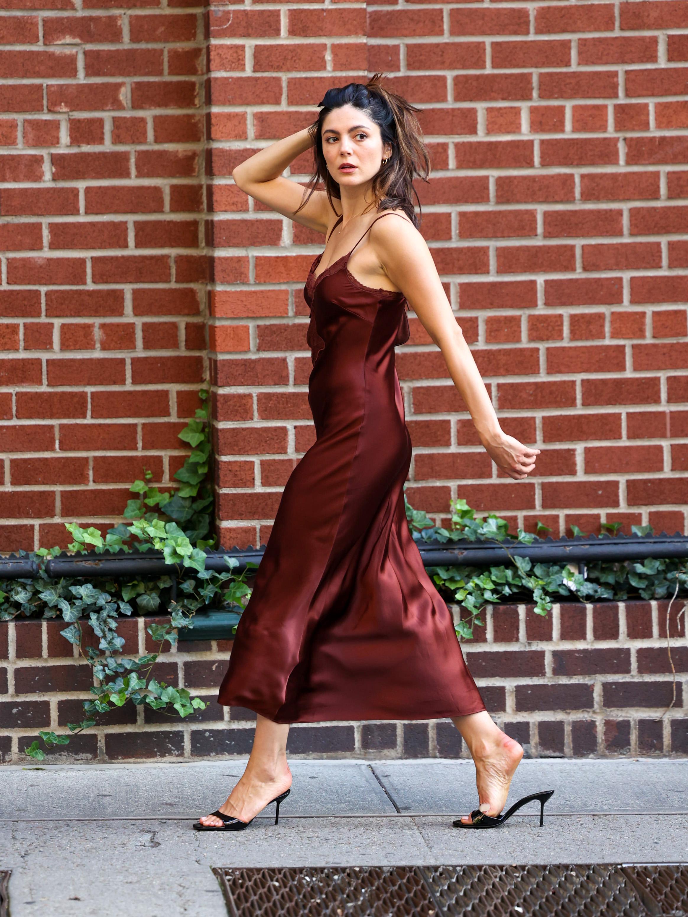 Monica Barbaro's feet — free download
