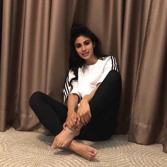 Mouni Roy's Feet