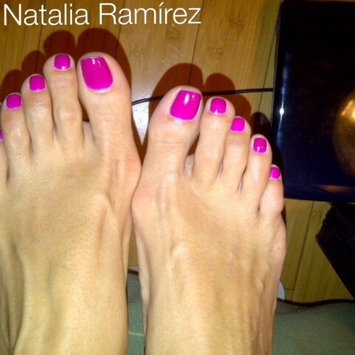 Natalia Ramírez's Feet