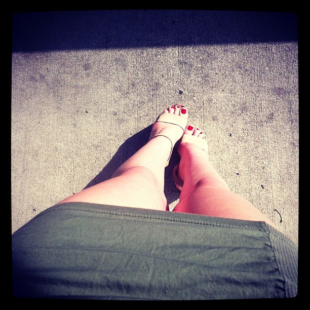 Feet of Natalia Borowsky