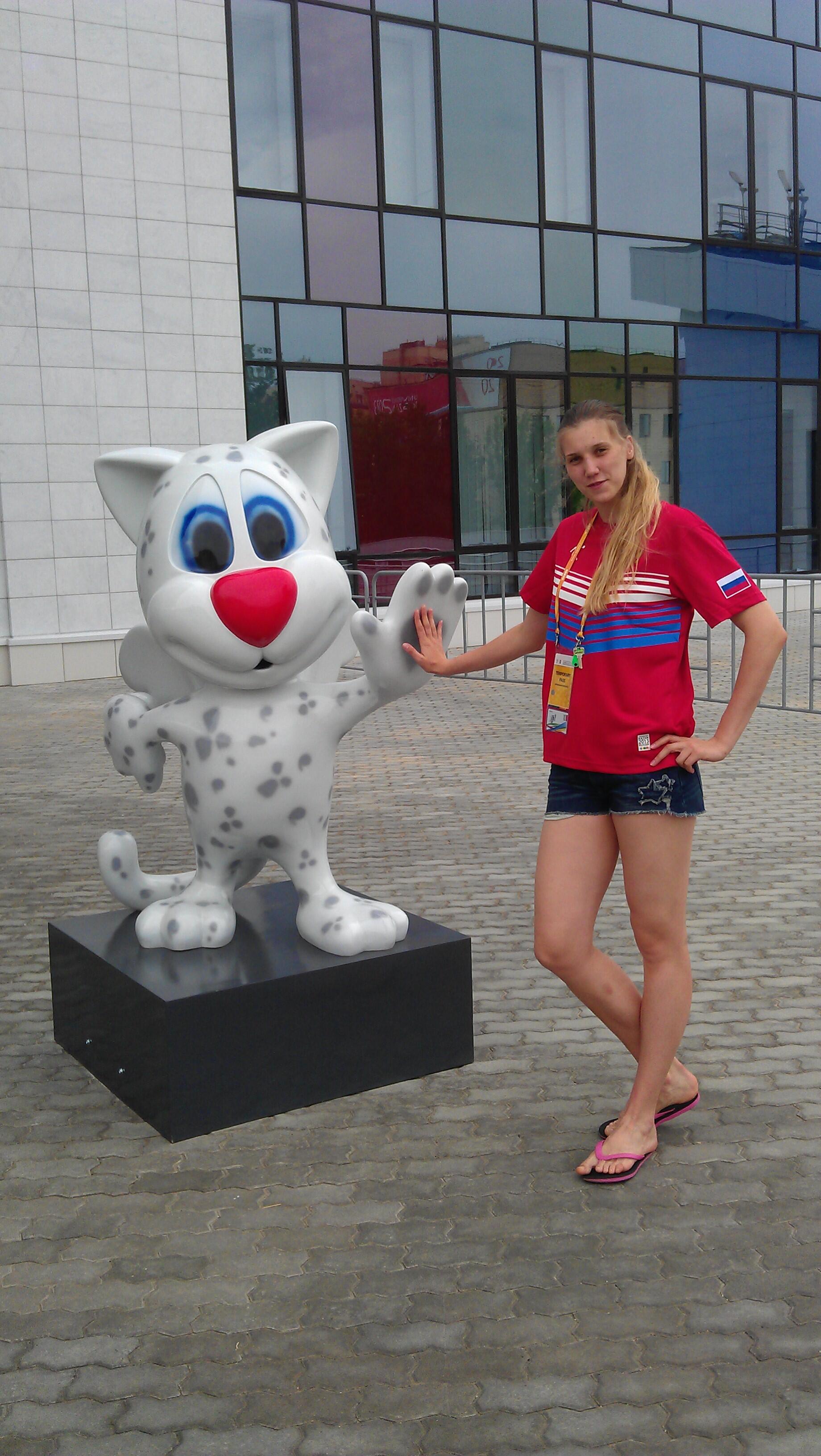 Feet of Natalia Vieru