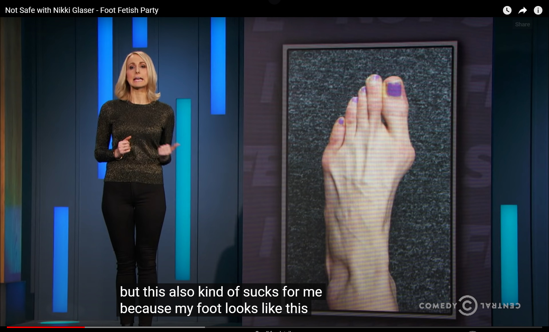 Nikki glaser feet