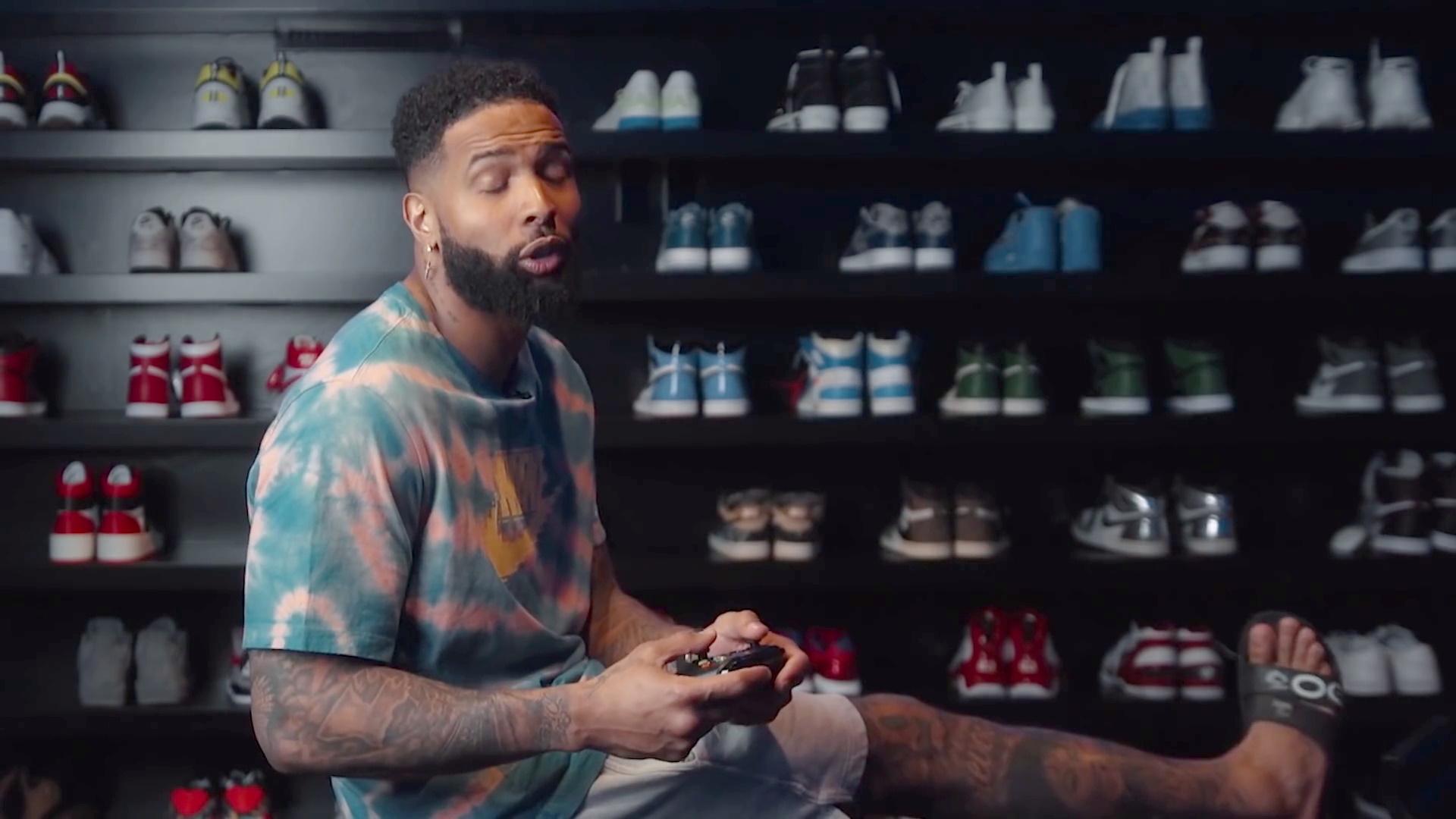 Odell Beckham's Sneaker Closet And Shoe Collection Are Absolutely