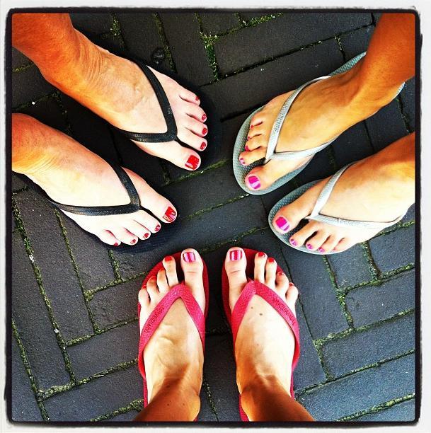 Feet of Odette Simons