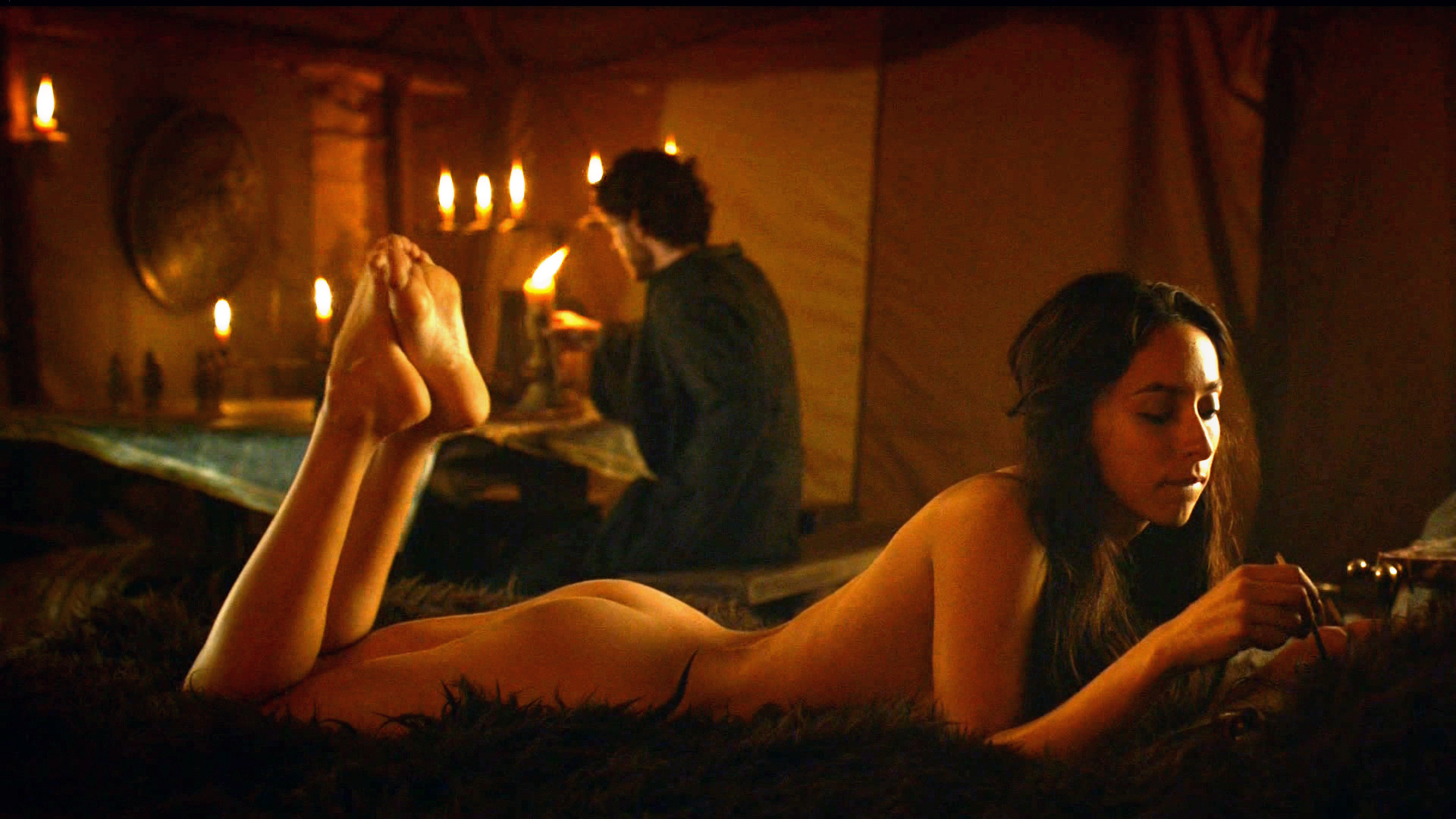 Sexy Celebrity Oona Chaplin Nude Scene From Game