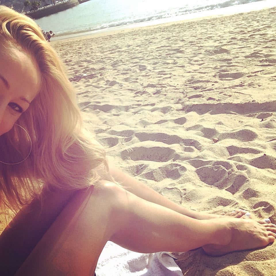 Feet of Oxana Lebedew