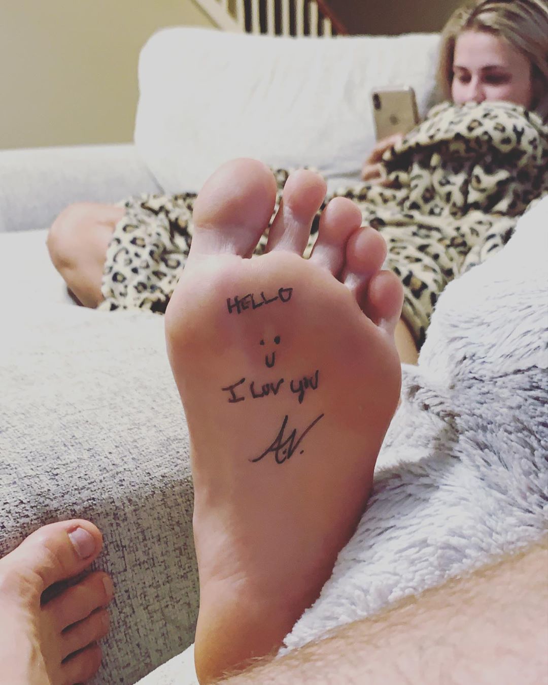 Paige Vanzants Feet 