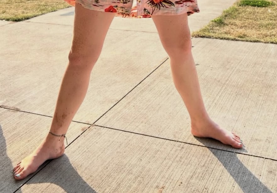 Feet of Paige Riley