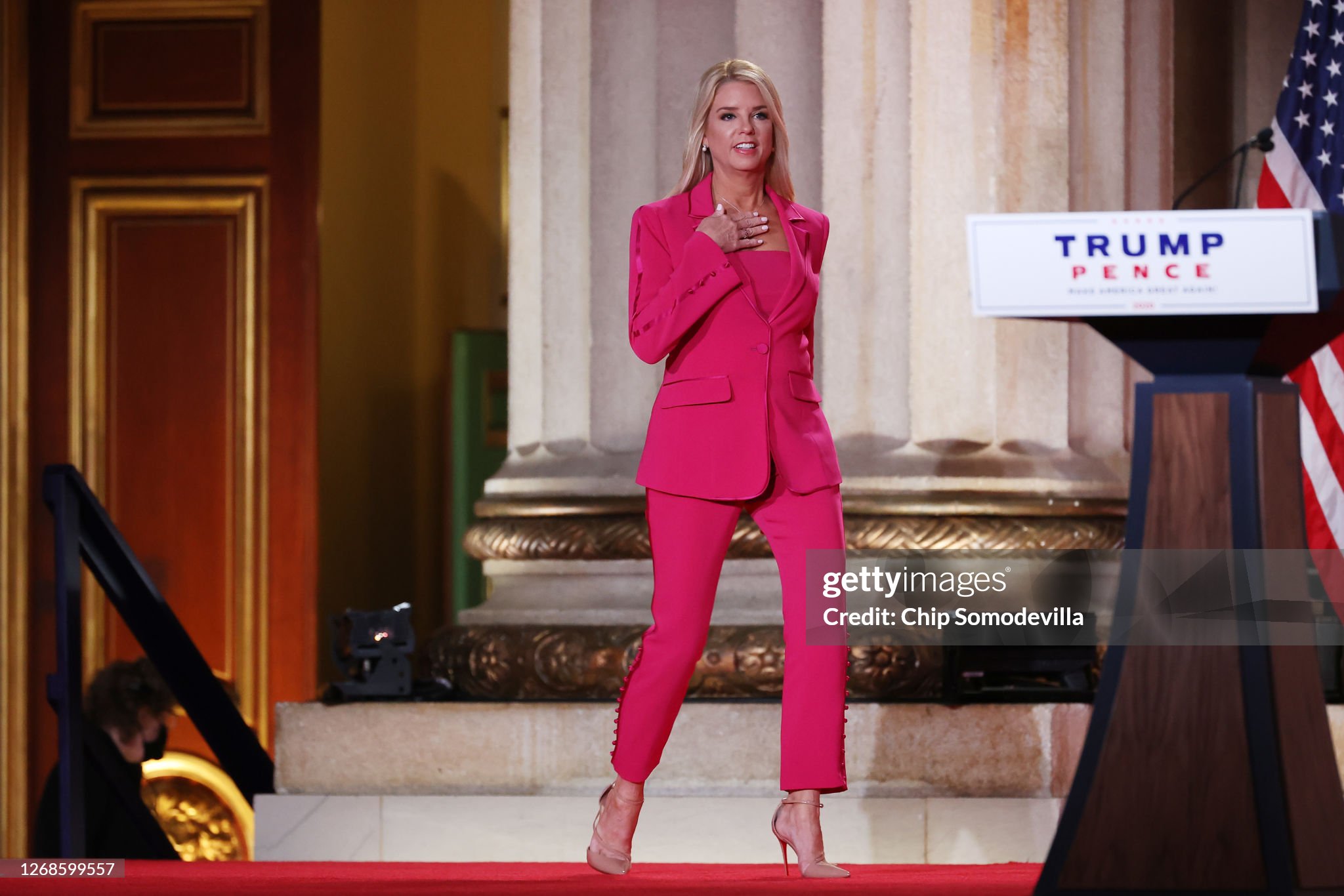 Pam Bondi's feet