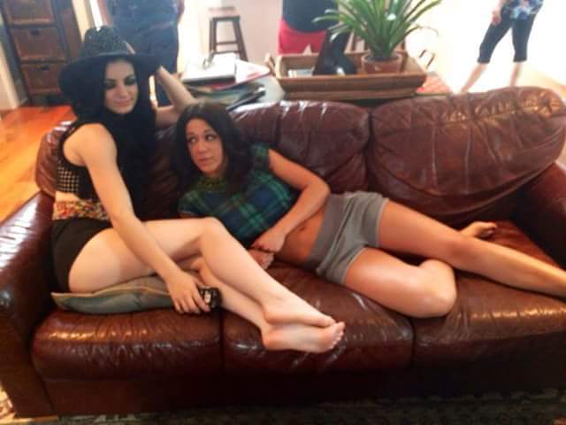 wwe paige feet