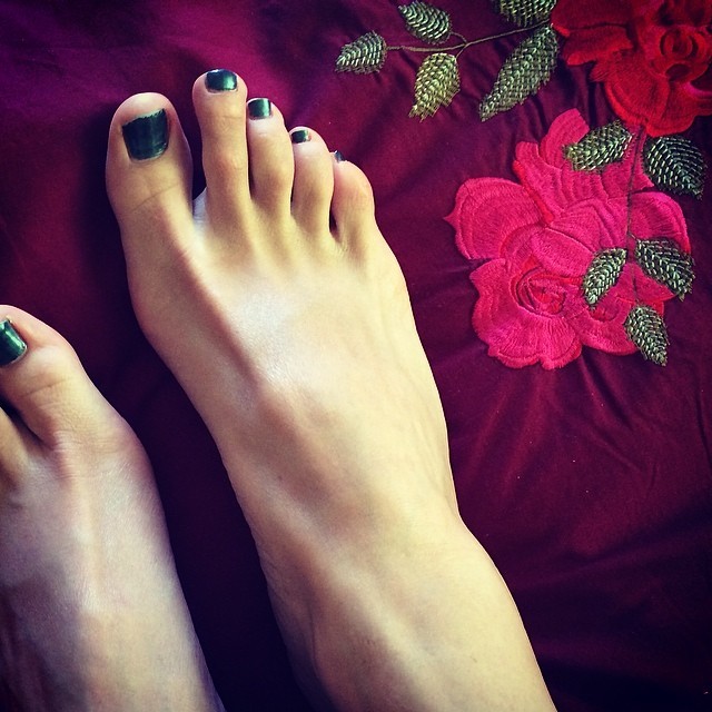 Paola Minaccionis Feet