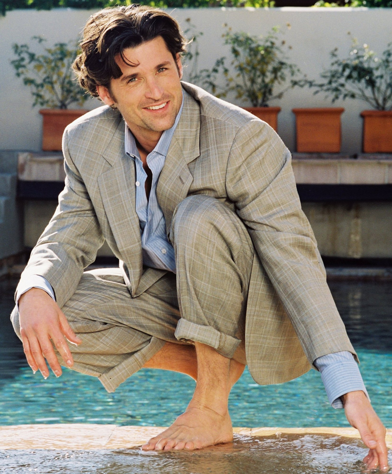 Patrick dempsey barefoot