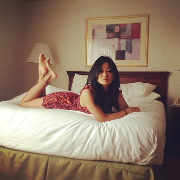 Feet of Priscilla Moy