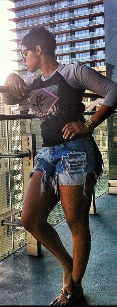 Feet of RaVaughn Nichelle Brown